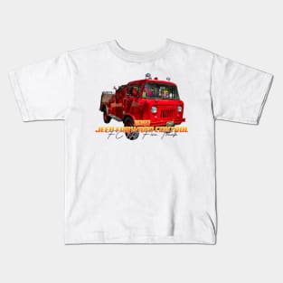 1961 Jeep Forward Control FC 170 Fire Truck Kids T-Shirt